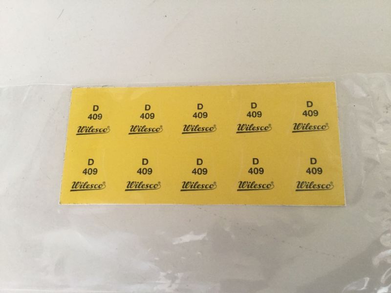 D409 Front Sticker  X1